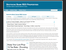 Tablet Screenshot of deutschebankreo.com